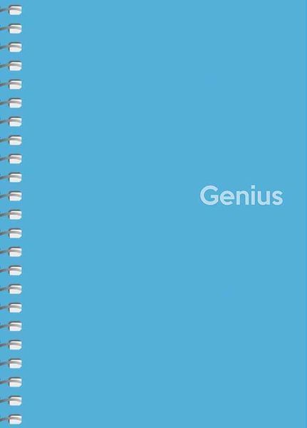 Набір 4 шт. блокнотів для записів Genius. Блокнот Школярик А6 80 арк. у клітинку 6807 A6-080-6807K 4823088224634 4823088224634 фото