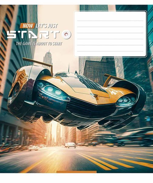 Зошити учнівські, 5 шт, по 18арк., Let's start ВД-лак, Зошит Школярик у лінію 3411 4820006470470 4820006470470_018-3411L фото