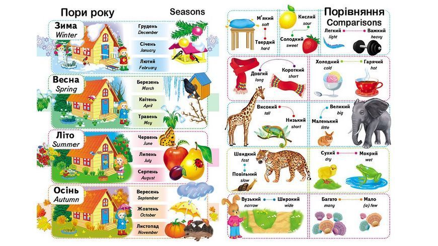 Перші знання малюка + англійська 1-8 років 9789669474896 9789669474896 фото