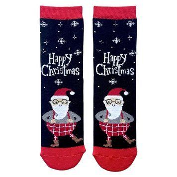 Жіночі Новорічні шкарпетки "Happy Christmas" 223038 223038 фото