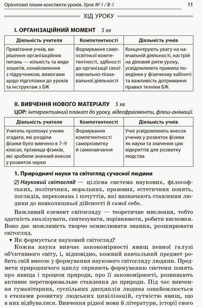 Книга Розробки уроків. Усі уроки Фізики 10 клас. Рівень стандарту 1 семестр ПФУ006 Основа Автор - О. В. Антикуз 9786170034069 9786170034069 фото