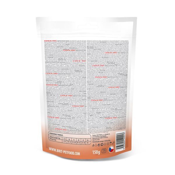 Ласощі Brit Care Functional Snack Snack Antiparasitic Salmon для собак напіввологі антипаразитарний ефект лосось 150 г 8595602540013 8595602540013 фото