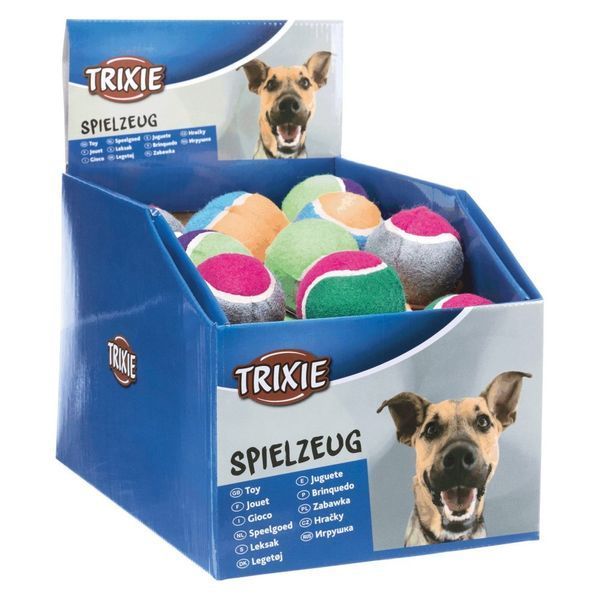 Іграшка Trixie для собак М'яч тенісний 6 см 4011905347516 4011905347516_3 фото