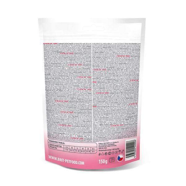 Ласощі Brit Care Functional Snack Endurance для собак з підвищеною активністю з ягням та бананом 150 г 8595602540006 111424/0006 фото