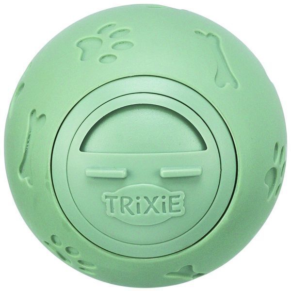 Іграшка Trixie для собак Куля для ласощів пластик 7 см зелена 4011905034928 4011905034928 фото