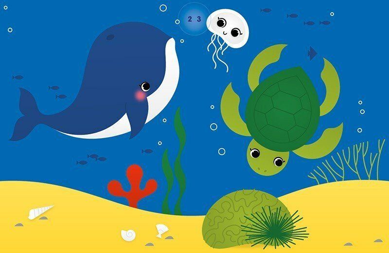 Книга Аплікації наліпками : Море (у) 9789667615932 С1655011У 9789667615932 фото