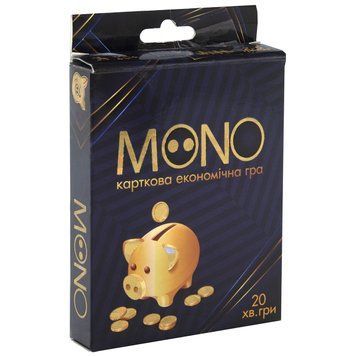 Карткова гра Strateg MONO економічна українською мовою (30569) 4820220561879 30569 фото