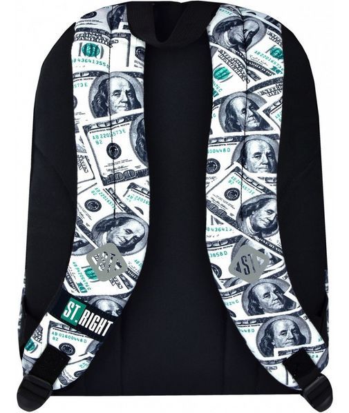 Ранець шкільний STRIGHT Dollars 1 відділ BP-33 5903235617218 BP-33 фото
