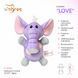 М'яка іграшка Tigres Слоник LOVE 16 см (ІГ-0202) 4823061504586 фото 2