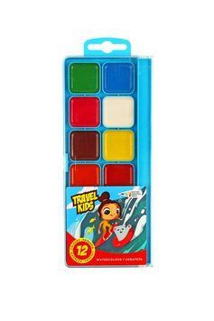 Акварель Гамма TRAVEL KIDS 12 кол. без пензлика 312084/TK 4820072539910 312084/TK фото
