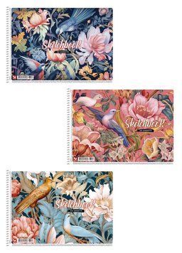 Комплект 3 шт. альбомів для малювання. Альбом Школярик А4 30 арк. 120г/м2 PB-SC-030-8007 4823088243970 4823088243970 фото