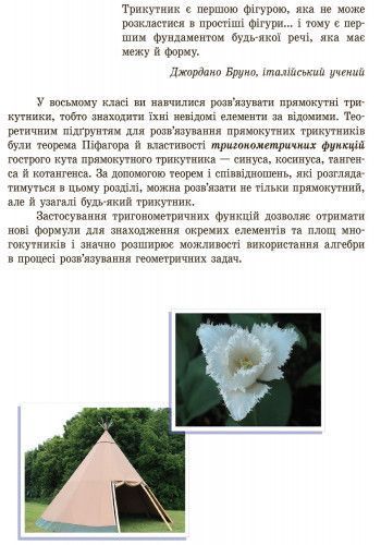 Книга Геометрія. Підручник для 9 кл. ЗНЗ. ГОСЗАКАЗ Ранок Автор - Єршова А. П.; Голобородько В. В.; Крижановський О. Ф.; Єршов С. 9786170933539 фото