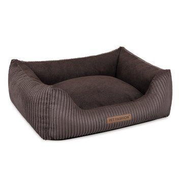 Лежак Pet Fashion DEVID для собак шоколадний 62*50*19 4823082444502 4823082444502 фото