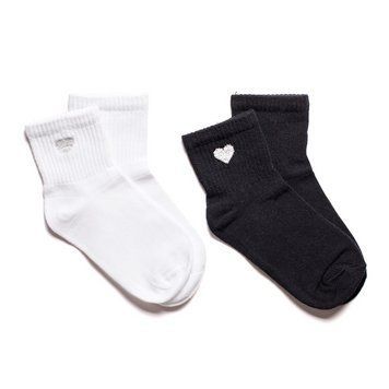 Набір шкарпеток 2 пари з принтом серця. Безшовні ORGANIC cotton JILL ANTONY 38-40 35-37 2821552250 фото