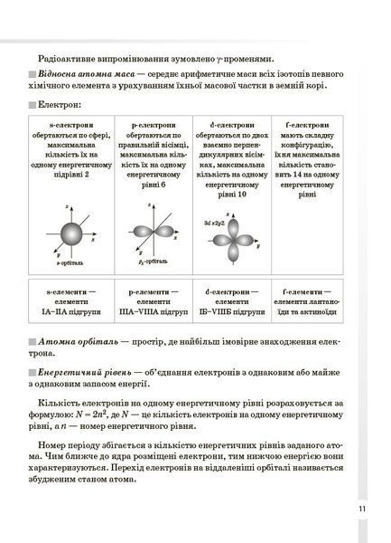 Книга Хімія. Усі означення і формули. 7&ndash;11 класи. ДУЧ003 Основа Автор - І. С. Підгаєцька ПМР005 9786170044075 9786170044075 фото