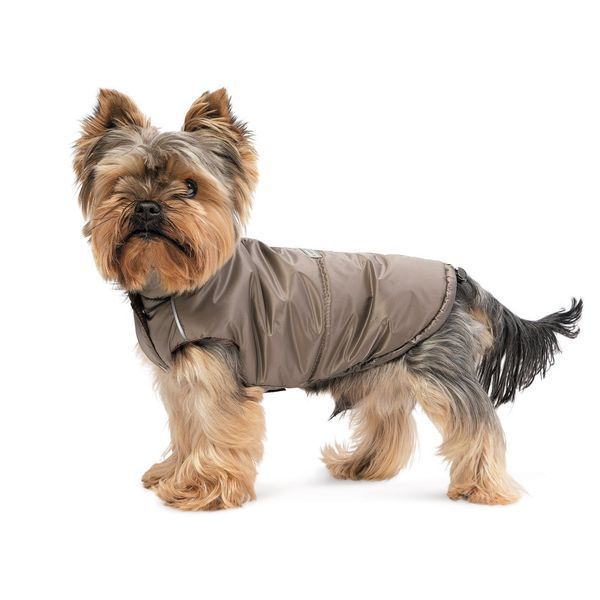 Жилет Pet Fashion Hardy для собак утеплений водонепроникний з отвором для повідця бежевий розмір XS2 4823082437535 4823082437535 фото