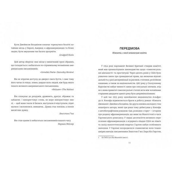 Книга Кімната Джованні. Автор - Джеймс Болдвін. Книголав 9786178566326 9786178566326 фото
