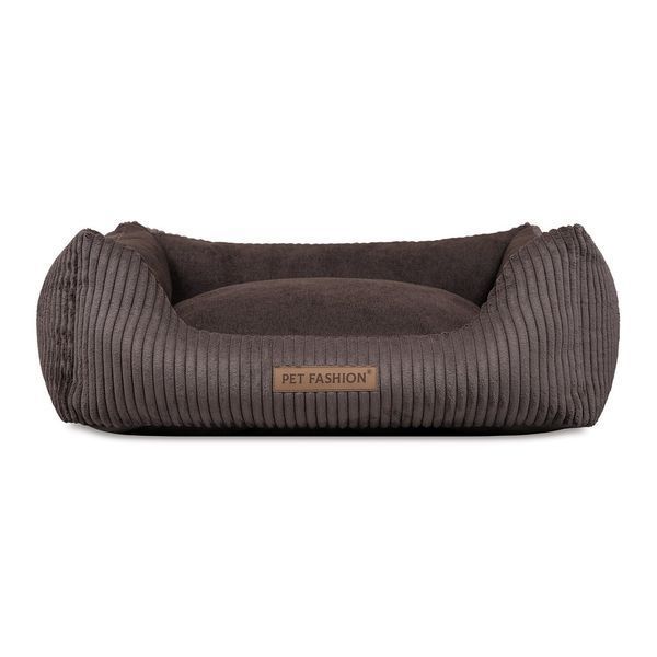 Лежак Pet Fashion DEVID для собак шоколадний 62*50*19 4823082444502 4823082444502 фото