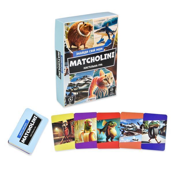 Настільна гра:" MATCHOLINI" (Мачоліні) (30919) 4823113890360 30919 фото