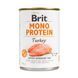 Корм вологий Brit Mono Protein Turkey для собак з індичкою 400 г 8595602529773 100838/100060/9780 фото 1