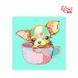 Полотно на картоні з контуром, &laquo;Pop Art Puppy&raquo;, 30*30, бавовна, акрил, ROSA START GPA284311 4823086708020 4823086708020 фото 1