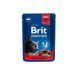 Корм вологий Brit Premium Cat Meat Plate pouches набір для котів м'ясна тарілка курка та індичка з тушкованою яловичиною 100277 /506262 фото 2